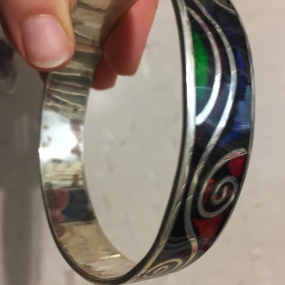 handmade earrings bracelet boho set - Picture 2 of 4